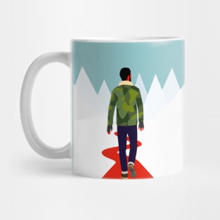 Winter Walk Poster Mug